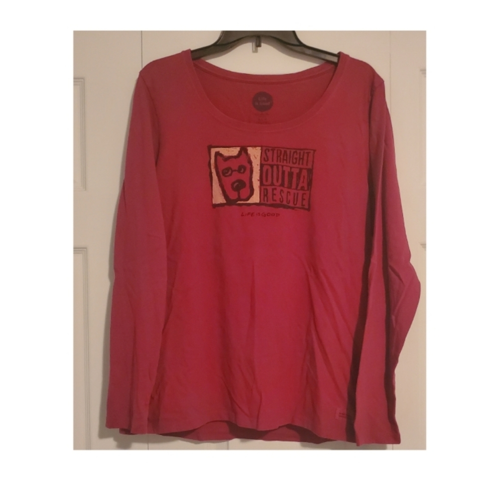 Life is good "Straight out of rescue" size L